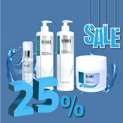 خصم  25 % علي مجموعه العناية بالشعر